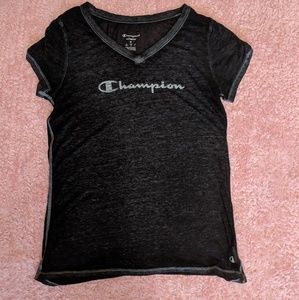 Champion/ dark grey workout tshirt